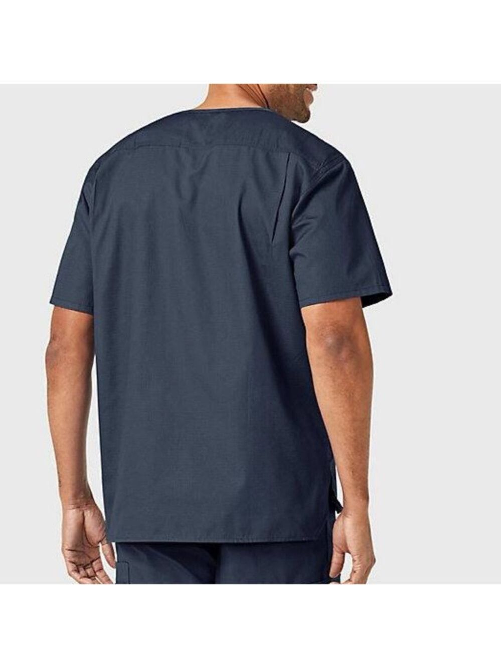Men's Carhartt Blue Short Sleeve Scrub Top Size M - Picture 12 of 14